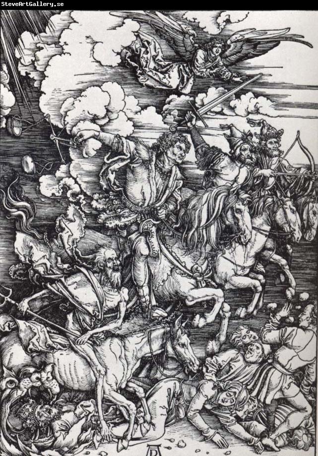 Albrecht Durer The Four horsemen of the Apocalypse